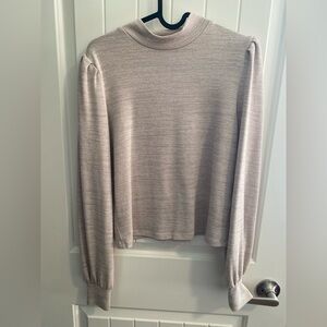 Dynamite Soft Cream Turtleneck Sweater